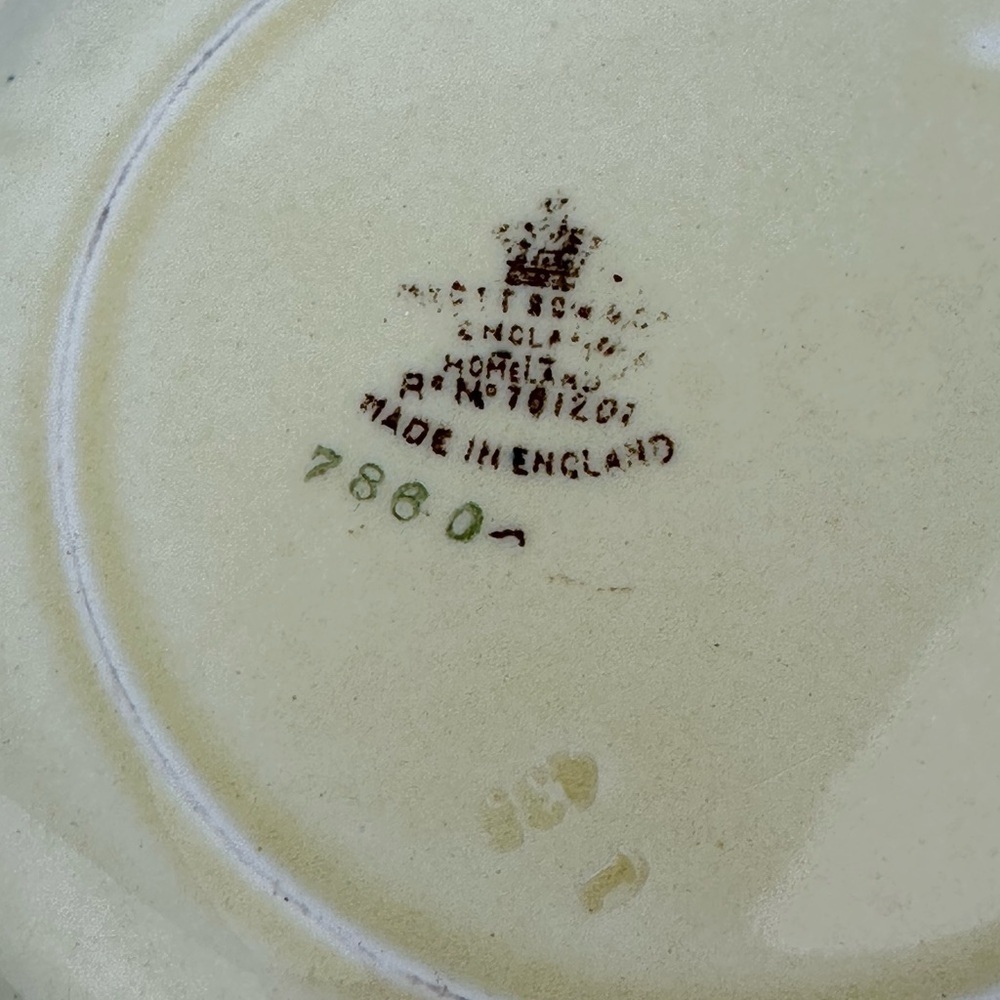 Vintage Myott & Sons Homeland Square Luncheon Plate - Picture 8 of 8